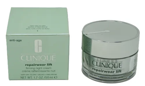 Clinique Repairwear Lift Firming Nachtcreme 50 ml - Hochwertige Lotion für die Nacht mit straffendem Effekt, ideal zur Unterstützung der Hautpflege. Perfekt für eine regenerierende Pflege während des Schlafs.