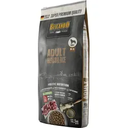 BELCANDO Adult Iberico & Rice 12,5kg - Hochwertiges Hundefutter - Hundefutter mit frischem Iberico-Schweinefleisch, besonders aromatisch und leicht verdaulich für ausgewachsene Hunde aller Rassen. Hergestellt in Deutschland unter hohen Qualitätsstandards.