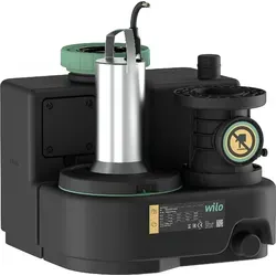 Wilo DrainLift Abwasser-Hebeanlage SANI-S.11/T540/1-CEE - Komplette, anschlussfertige Hebeanlage zur sicheren Förderung von fäkalienhaltigem Abwasser. Ideal für rückstausichere Entwässerung bei niedrigen Ablaufstellen.