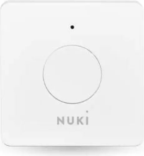 Nuki Opener Turöffner für Gegensprechanlage, weiß (220655) - Smartes Zutrittsystem für schlüssellosen Zugang, steuerbar mit dem Smartphone