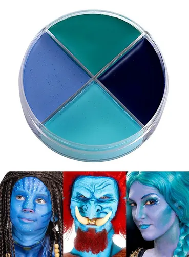 Maskworld Theaterschminke Make up Eisprinzessin - Schminke Karneval Fasching, Hochwertige Schminke für Theater & Fasching