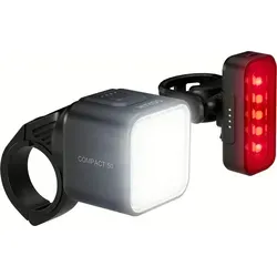 OSRAM LEDsBIKE Fahrradlicht Set 50 Lux USB-C - Hochwertiges Vorder- und Rücklicht-Set mit 3 Helligkeitsstufen und USB-C Ladefunktion. Ideal für sicheres Fahren bei Dunkelheit, wasserbeständig und wiederaufladbar.