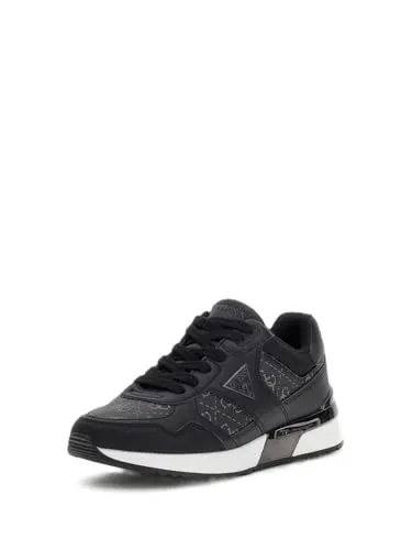 Guess FLFMICELE12 Damen Turnschuhe Runner Mickay - Stylische Sneaker für Damen mit 4G-Logo-Design, aus hochwertigem Synthetikleder und bequemem Schnürverschluss, ideal für lässige Looks.