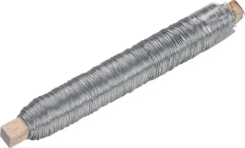 Knorr Prandell 216470300 Wickeldraht durchmesser 0,5 mm 50 m Eisen silber