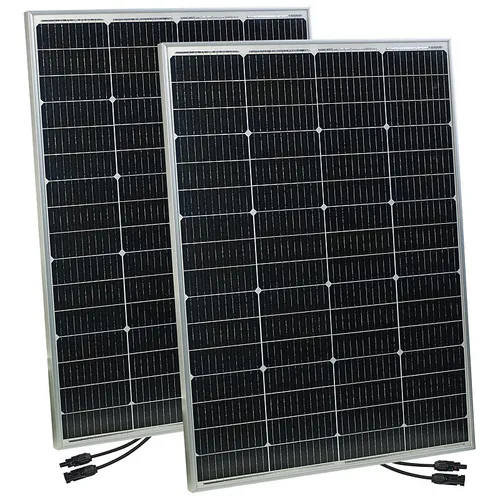 revolt 2er-Set mobile monokristalline Solarmodule 36 V 150 W - Generatoren, effiziente Solarpanels für Zuhause, ideal für umweltfreundliche Energieversorgung unterwegs.