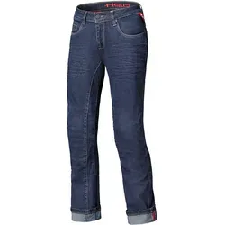 Held Crackerjack 2 Jeans - Blau - 31/36 - Motorradjeans mit Reflex-Einsätzen und höhenverstellbaren Knieprotektoren für optimalen Schutz und Komfort auf der Straße.