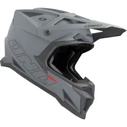 One Industries X-297 Horizon Motocrosshelm - Matt Grau/Dunkelgrau - XS - Hochentwickelter Motocrosshelm mit MIPS®-Technologie für optimalen Schutz. Leichte Glasfaserkonstruktion und maximale Belüftung sorgen für Komfort und Sicherheit beim Fahren.