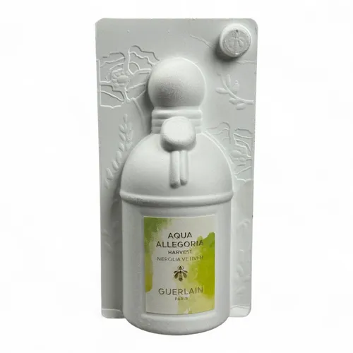 Guerlain Aqua Allegoria Nerolia Vetiver Harvest EdT Spray - 0.125 l - Damendüfte mit natürlichem Ursprung, vereint Neroli und Vetiver für einen warmen, cremigen Duft. Ideal für Naturliebhaber und Duftenthusiasten.