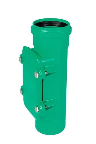 KG 2000 Reinigungsrohr, eckig (DN 110) - Sanitärinstallation, langlebiges eckiges Reinigungsrohr für effiziente Abflussreinigung und Wartung.