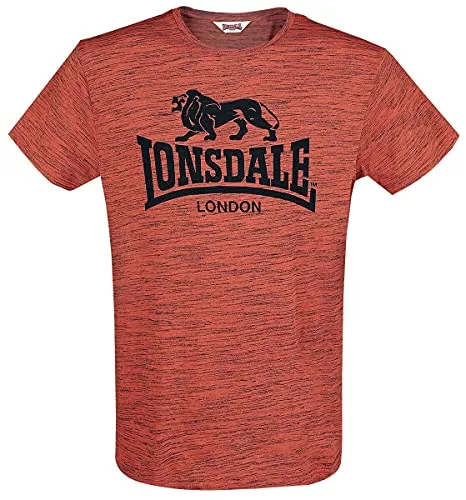 Lonsdale London Gargrave Männer T-Shirt orange/schwarz L