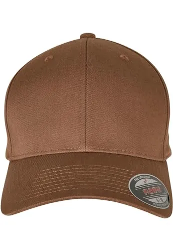Flexfit Unisex Cap Wooly Combed, Unisex Baseballkappe, XXL, Coyote/Brown