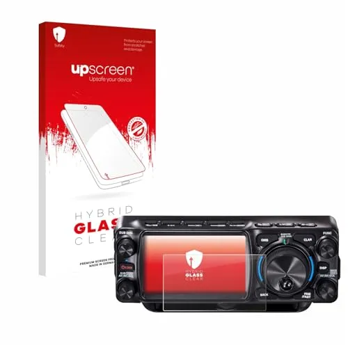 upscreen Schutzglas für Yaesu FTX-1 Schutzfolie Panzer Folie Glas [Extrem Kratzfest 9H, Anti-Fingerprint, Ultra-Transparent]