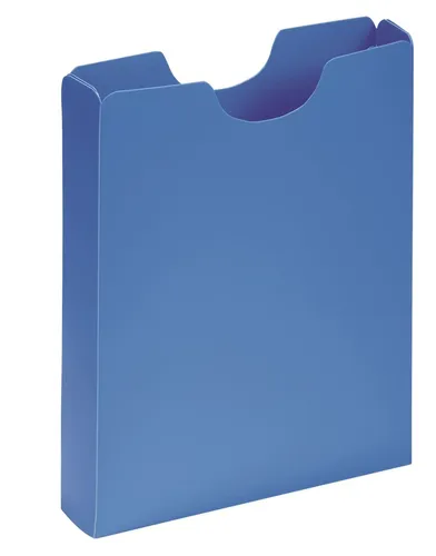 PAGNA Heftbox DIN A4 Hochformat aus PP hellblau