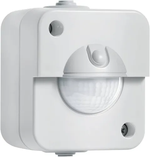 Steinel Bewegungsmelder IR 180 AP easy - Aufputz Sensorschalter mit 180° Erfassung, für Außen- und Innenbereich, ideal für automatisches Licht