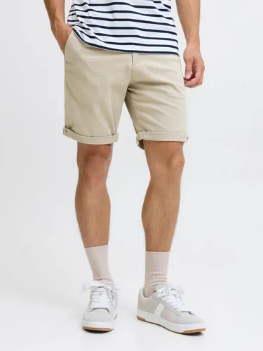 JACK & JONES Herren Chino Shorts Regular Fit 12165604 - Herren-Shorts in Crockery, Regular Fit für optimalen Komfort und lässigen Style, perfekt für warme Tage.