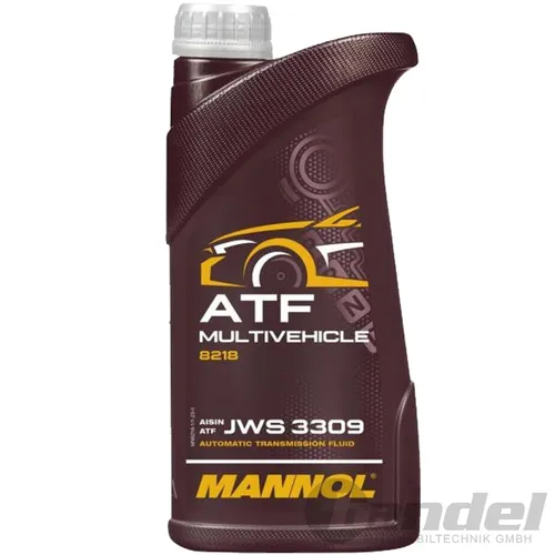Mannol 10l Getriebeöl ATF Multivehicle - Universelles Automatikgetriebeöl, optimale Schaltleistung und hoher Schutz bei extremen Temperaturen