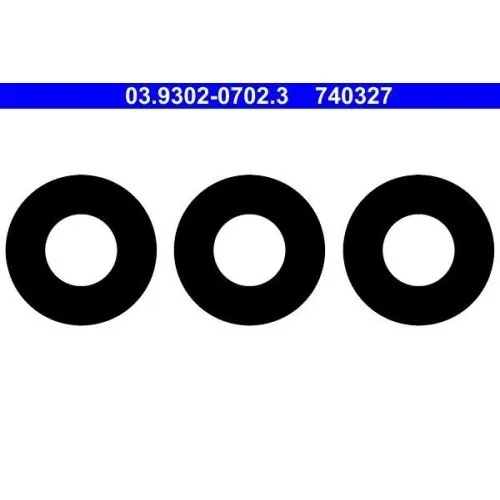 ATE Dichtungssatz, Anschlussadapter (Entlüftungsgerät) 03.9302-0702.3