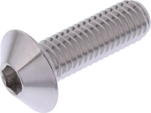 Linsenschraube JMP M8x1,25mm 25mm Edelstahl V4A