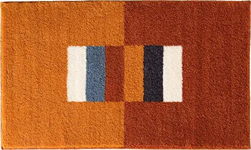 Erwin Müller Badematte Korfu, 50x80 cm, rutschhemmend, flauschig weich - Erleben Sie Komfort mit der rutschhemmenden Badematte Korfu in Terra. Flauschig weich und ideal für Fußbodenheizungen, bringt sie Farbe und Gemütlichkeit in Ihr Badezimmer.
