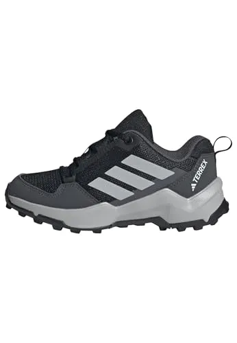 Adidas Unisex Kinder Terrex AX4S Wanderschuhe - Bequeme Wanderschuhe für Kinder mit regulärer Passform und schnelltrocknendem Mesh-Obermaterial. Ideal für Outdoor-Abenteuer und aus recycelten Materialien gefertigt.