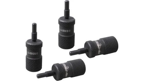 Bikeservice Blockierwerkzeug Ducati Nockenwellen M5 x 0,8 mm, 4-teilig - Spezialwerkzeug für Ducati Nockenwellen, präzise Blockierung für einfache Wartung und Reparatur.