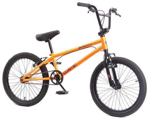Zoll BMX Kinder Fahrrad Freestyle Rad KHE COSMIC ORANGE rot Rotor 11,1kg 20