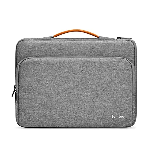 tomtoc 360° Laptoptasche für 15-Zoll MacBook Air M5/A3448 2026, M4/A3241 M3/A3114 M2/A2941, 15" MacBook Pro A1990 A1707, 15" Surface Laptop 7th/6/5, Wasserabweisend Notebooktasche für Pendeln