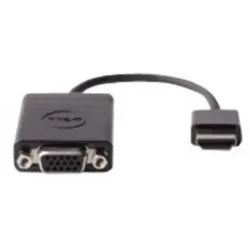 Dell Video Adapter HDMI To VGA (KF3P2) - Monitorzubehör für eine einfache Verbindung von HDMI-Quellen zu VGA-Monitoren, ideal für Präsentationen und Home Office.