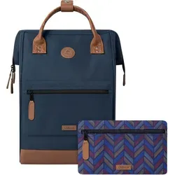 CABAIA Rucksack Essentials Backpack (Set, 3-tlg) - Rucksacktaschen mit 23 Litern Volumen, wasserabweisend und cleverer Innenstruktur für optimale Organisation, inklusive Utensilientaschen und Karabinerhaken.