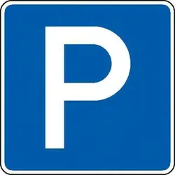 Verkehrsschild StVO Typ 1 Nr. 314 - Parkplatz - Aluminium Verkehrszeichen, retroreflektierend und langlebig, ideal für die klare Kommunikation von Parkplätzen.