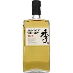 Suntory Toki Japanese Blended Whisky 43% 0,7l - Whisky mit feinem, süß-würzigen Abgang und Aromen von Basilikum und grünen Trauben – perfekt für Kenner und Genießer.