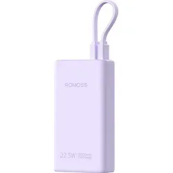 ROMOSS Powerbank PHA10 10000mAh - Elegante Powerbank mit 22.5W - Powerbank mit 10000 mAh, stilvolles Design und schnelle Ladeleistung von 22.5W für zuverlässige Energieversorgung unterwegs.