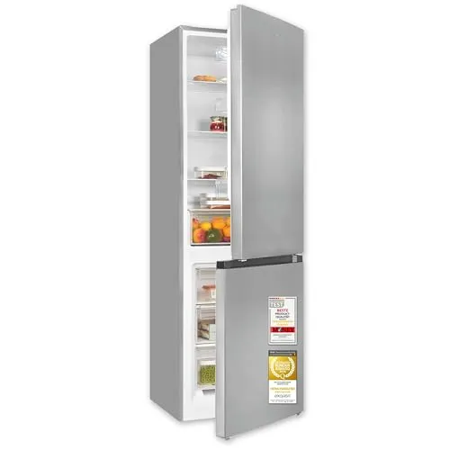 Exquisit Kühl-Gefrierkombination KGC5320-95-E-040C - Kühlschrank mit 315 Litern, 4-Sterne-Gefrierfach und Alarm-Funktion, ideal für große Haushalte und effiziente Lagerung.