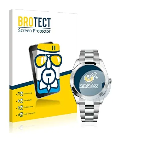 BROTECT Schutzglas für Rolex Datejust 41 Schutzfolie Panzer Folie Glas [Extrem Kratzfest 9H, Anti-Fingerprint, Ultra-Transparent]