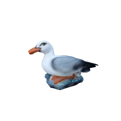 Deko Figur Möwe Vogel 38cm - Garten Skulptur für jeden Raum - Stylische 38cm Möwe aus Kunststoff, ideal für Innen- und Außenbereiche. Verleihen Sie Ihrem Zuhause einen modernen Akzent mit dieser charmanten Dekofigur.