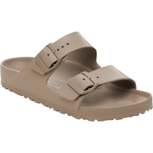 Birkenstock Arizona EVA Sandalen gray taupe Gr. 40 - Wanderschuhe aus leichtem EVA-Material, wasserfest und ideal für den Sommer oder den Strand.