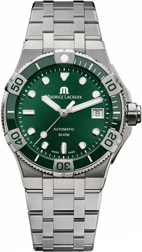 Maurice Lacroix Mod. Ai6057-Ssl5F-630-D Armbanduhr - Hochwertige Herren Armbanduhr mit extra Links für optimalen Tragekomfort und elegantes Design, ideal für jeden Anlass.