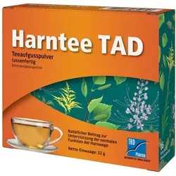 Harntee Tad 32 G - Natürliche Unterstützung für die Harnwege - Nahrungsergänzungsmittel mit pflanzlichen Inhaltsstoffen zur Förderung der Harnwegsgesundheit und zur Unterstützung der Entgiftung.