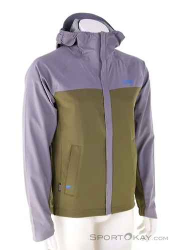 ION Shelter 3L Hybrid Bikejacke - Mehrfarbig - S - Fahrradbekleidung mit 3-lagigem, wasserabweisendem Material für optimalen Wetterschutz und hohe Atmungsaktivität beim Radfahren.