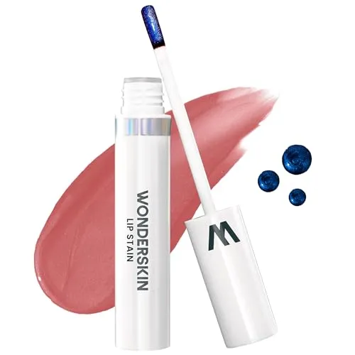 Wonderskin Wonder Blading Lip Stain Peel Off Masque – Langlebige, wasserfeste Lippenfarbe - Lipmarker mit innovativer Blading-Technologie für übertragungssichere und wasserfeste Lippenfarbe, die bis zu 10 Stunden hält.