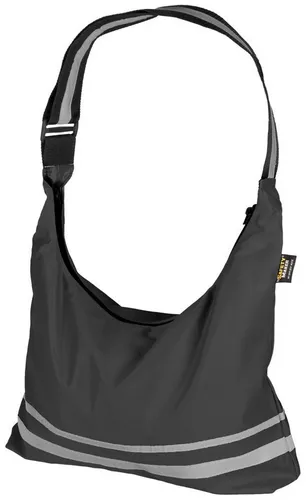 Safety Maker Reflektorband Faltbare Shopping bag schwarz, (1 St., 1 Stück)