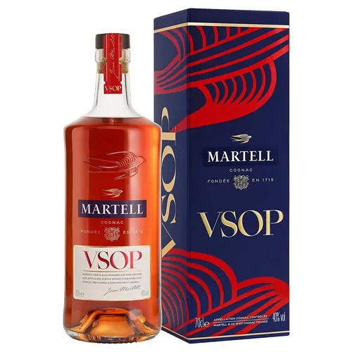 Martell VSOP Cognac Aged in Red Barrels - Weinbrände - Reift in besonderen roten Eichenholzfässern für einen reichen, raffinierten und intensiven Geschmack. Ein Genuss für Cognac-Liebhaber!