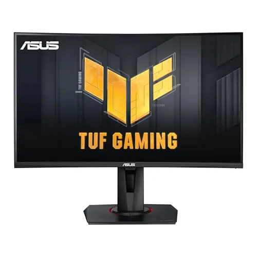 ASUS TUF VG27WQ - 27" WQHD Curved Gaming Monitor mit 165Hz, 1ms Reaktionszeit und Höhenverstellung für ein intensives Spielerlebnis