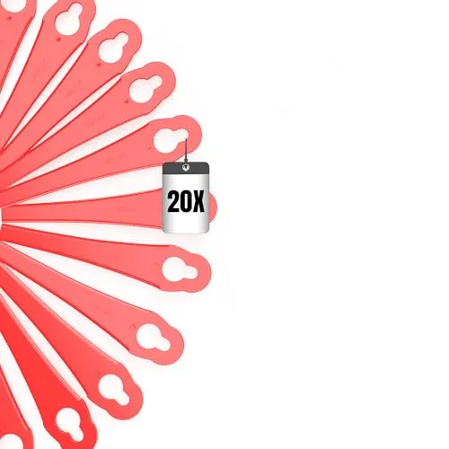 Florabest 20 Kunststoffmesser für Akku Rasenmäher Fat 18 B3 - LIDL IAN 273039 - Fat 18B3 / FAT18B3 / Material PA6