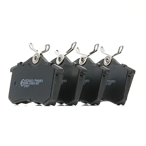 RIDEX 402B0029 Bremsbeläge Hinten für VW Golf III (1E7, 1H5, 1H1), IV (1E, 1J5, 1J1), V (1K1, 1K5), VI (517, 5K1, AJ5), VII (5G1, BQ1, BE1, BE2, BA5, BV5), Passat B2 (33B), B3/B4 (315, 3A5, 3A2, 35i)