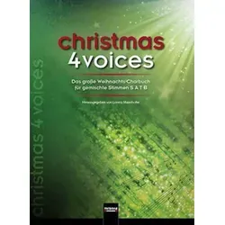 Christmas 4 Voices: Das große Weihnachts-Chorbuch für gemischte Stimmen SATB - Biografien von Komponisten, ideal für Chöre und Ensembles, bietet eine vielfältige Auswahl an Weihnachtsliedern für unvergessliche Aufführungen.