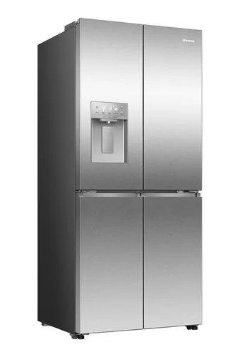 Hisense RQ5P470SYID French Door Kühl-Gefrier-Kombination - Kühlschrank mit Total No Frost für frostfreie Lagerung, My Fresh Choice-Fach für individuelle Temperatureinstellungen und Wasserspender ohne Festwasseranschluss.