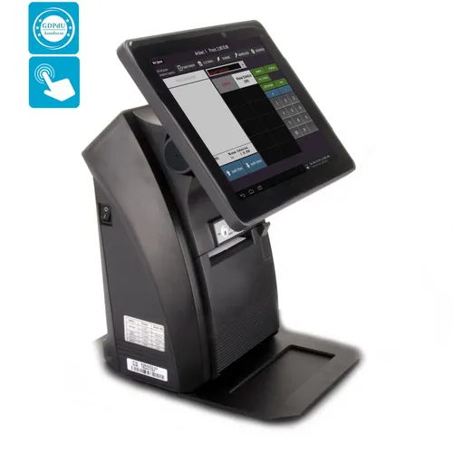10" All-in-One Kasse Gastronomie: Bondrucker Kundenanzeige Kassensoftware Touch