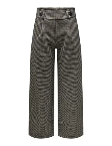 Anzughose "GEGGO MIA LONG CHECK PANT JRS NOOS", Gr. S (36) - Cobblestone Checks - Elegante Damen-Anzughose mit figurumspielendem Schnitt, ideal für Freizeit und Stadtbummel. Pflegeleicht und aus widerstandsfähigem Webstoff gefertigt.