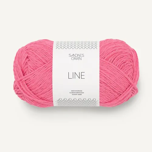 LINE von SANDNES GARN - BUBBLEGUM PINK (4315) - 50 g / ca. 110 m Wolle